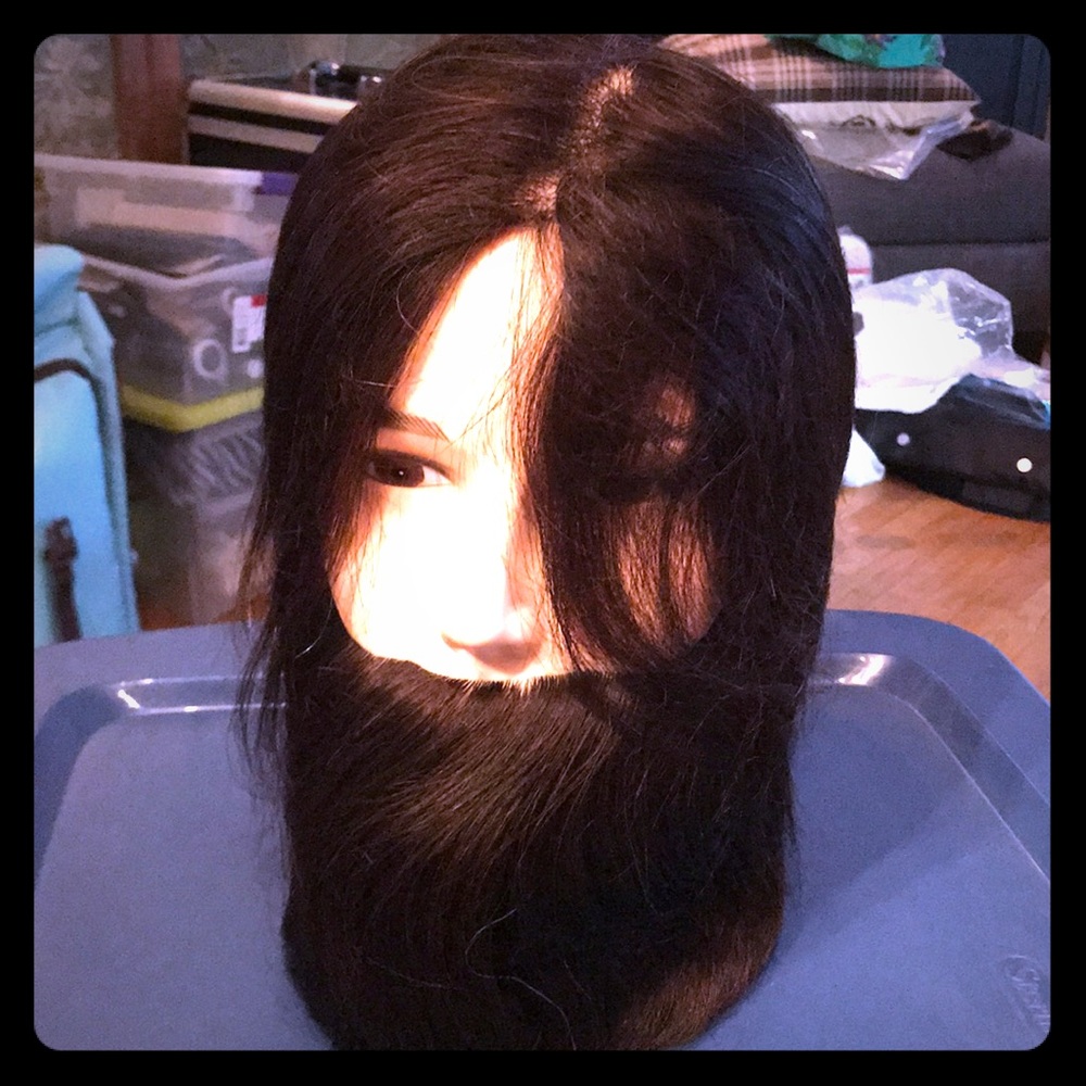 Dylan Cosmetology practice doll head